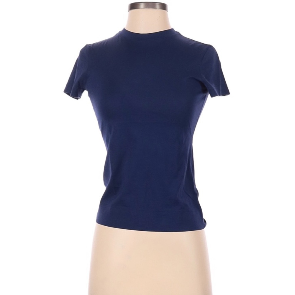 Theory tiny tee P navy